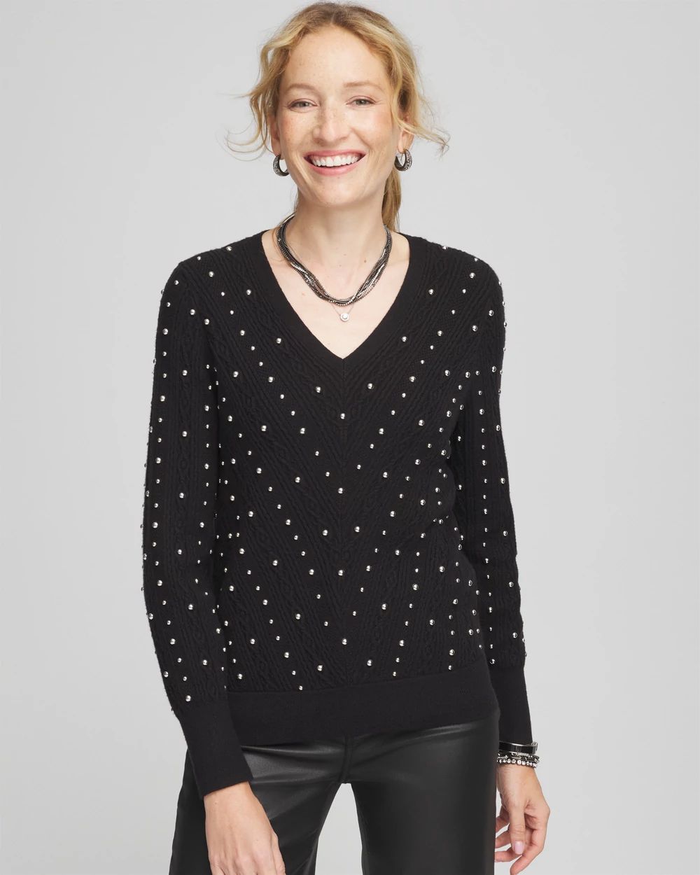 Embellished Long-sleeve Cardigan | Chico's
